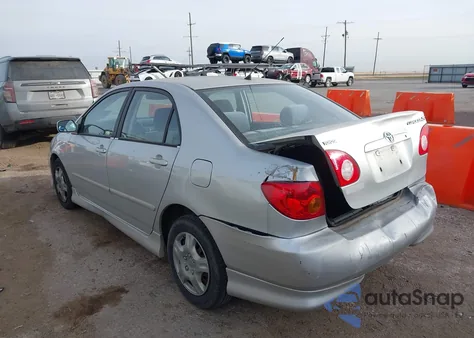 2004 Toyota Corolla S from USA, damaged, VIN 1NXBR32E94Z266944